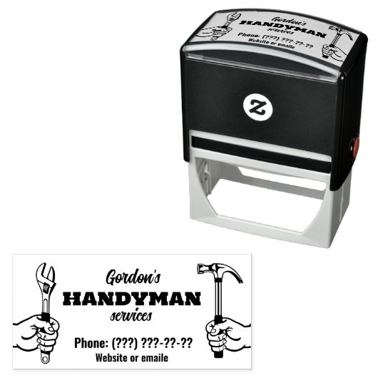 Handyman Services Permastempel (Beispiel)