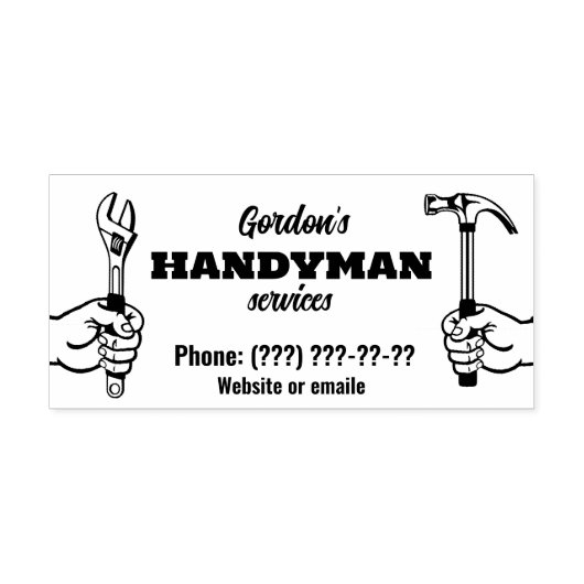 Handyman Services Permastempel (Design)