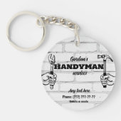 Handyman Services Schlüsselanhänger (Vorderseite)