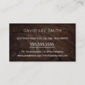 Handyman Services Visitenkarte (Rückseite)