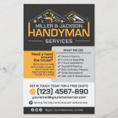 Handyman Services - Zuhause-Reparatur und -Wartung Flyer (Vorne)