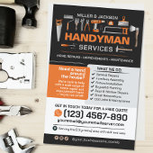 Handyman Services - Zuhause-Reparatur und -Wartung Flyer