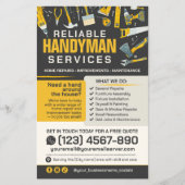 Handyman Services - Zuhause-Reparatur und -Wartung Flyer (Vorne)