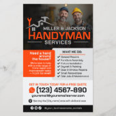 Handyman Services - Zuhause-Reparatur und -Wartung Flyer (Vorne)