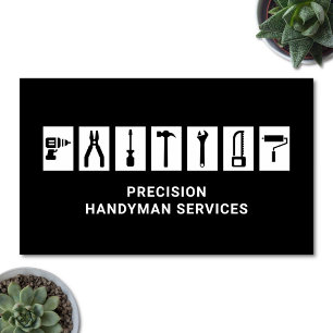 Handyman Services Zuhause-Reparaturwerkzeuge Moder Visitenkarte