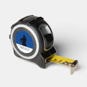 Handyman-Silhouette Maßband (Winkel)