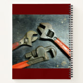 Handyman Sledgehammer Fixer aller Dinge Notizblock (Rückseite)