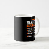 Handyman Stundenpreis Funny Repliment Zusatzkosten Kaffeetasse (VorderseiteRechts)