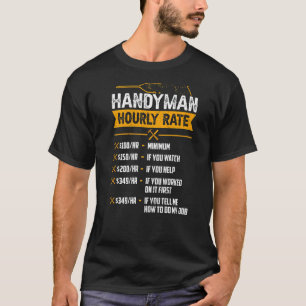 Handyman Stundensatz Spaß Handy Man Handy Man T-Shirt