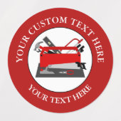 Handyman Tool Box Etiketten (Design 1)