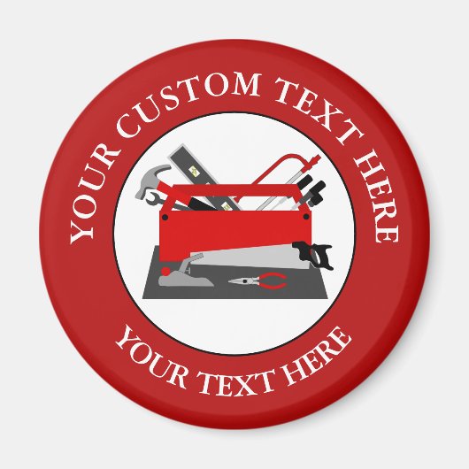 Handyman Tool Box Magnet (Vorne)