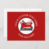 Handyman Tool Box Postkarte (Vorne/Hinten)