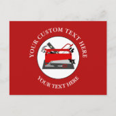 Handyman Tool Box Postkarte (Vorderseite)