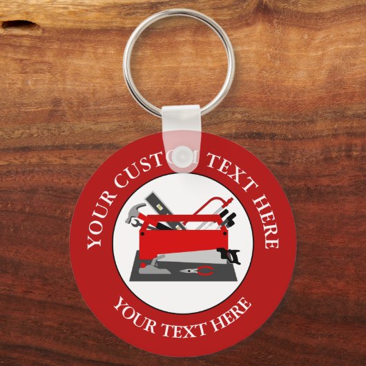 Handyman Tool Box Schlüsselanhänger (Vorderseite)