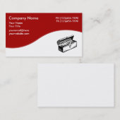 Handyman Toolbox-Thema Visitenkarte (Vorne/Hinten)