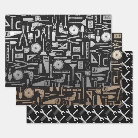 Handyman Tools Collection Geschenkpapier Set (Set)