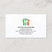 Handyman Tools Color Layer Construction Contractor Visitenkarte (Rückseite)