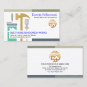 Handyman Tools Construction Visitenkarte (Vorne/Hinten)