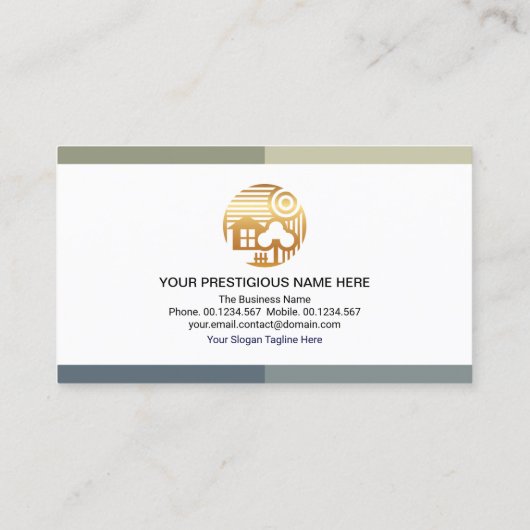 Handyman Tools Construction Visitenkarte (Rückseite)