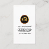 Handyman-Tools für die Grenzrahmenkonstruktion Visitenkarte (Rückseite)