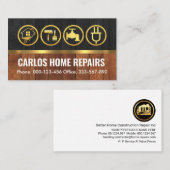 Handyman-Tools für Holz Visitenkarte (Vorne/Hinten)