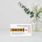 Handyman-Tools für Ladder Brush Visitenkarte (Stehend Vorderseite)