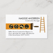 Handyman-Tools für Ladder Brush Visitenkarte (Vorderseite)