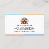 Handyman-Tools für Pinselstriche Visitenkarte (Rückseite)