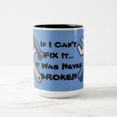 Handyman Tools Hammer und Wrench Tasse (Mittel)