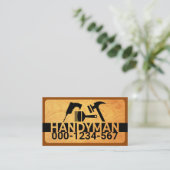 Handyman Tools Signage Visitenkarte (Stehend Vorderseite)