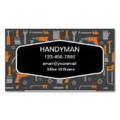 Handyman Tools Thema Magnetische Visitenkarten Magnetische Visitenkarte (Vorderseite)