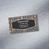 Handyman Tools Thema Magnetische Visitenkarten Magnetische Visitenkarte (Beispiel)