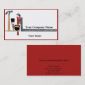 Handyman-Tools Visitenkarte (Vorne/Hinten)