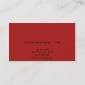 Handyman-Tools Visitenkarte (Rückseite)