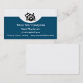 Handyman Unique Modern Visitenkarte (Vorne/Hinten)