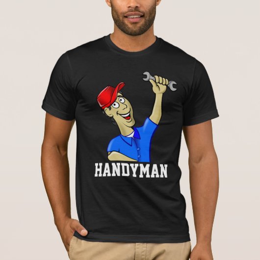 HANDYMAN VATER T - Shirt (Vorderseite)
