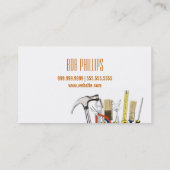 Handyman-Visitenkarte Visitenkarte (Rückseite)