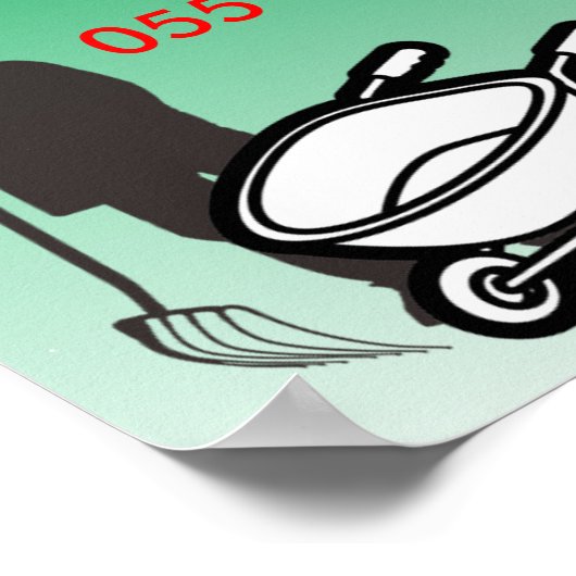 HandyMan Werbung für kleine Unternehmen Poster (Ecke)