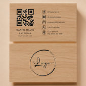Handyman Wood Professional QR Code Visitenkarte