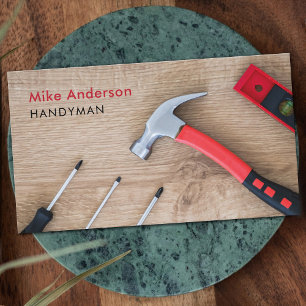 Handyman, Zuhause-Reparatur, Bauwesen, QR-Code Visitenkarte