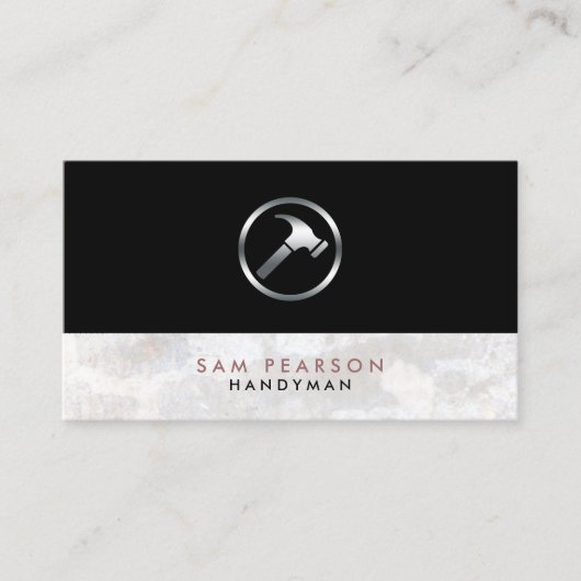 Handyman Zuhause Reparaturen Visitenkarte (Vorderseite)