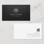 Handyman Zuhause repariert Bauhaus-Symbol Visitenkarte (Vorne/Hinten)