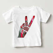 Handzeichen Baby T-shirt (Vorderseite)