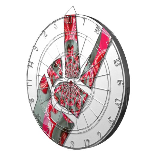 Handzeichen Dartscheibe (Vorderseite rechts)