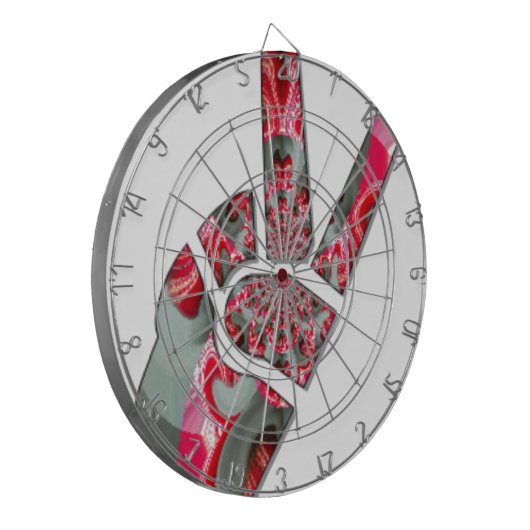 Handzeichen Dartscheibe (Vorderseite Links)