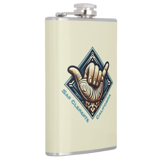 Handzeichen Flachmann (Rechts)