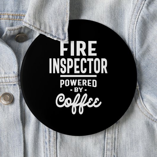 Handzeichen für Feuerinspektoren Button (Beispiel)