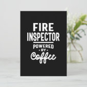 Handzeichen für Feuerinspektoren Einladung (Stehend Vorderseite)