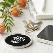 Handzeichen für Feuerinspektoren Schlüsselanhänger (Seite)