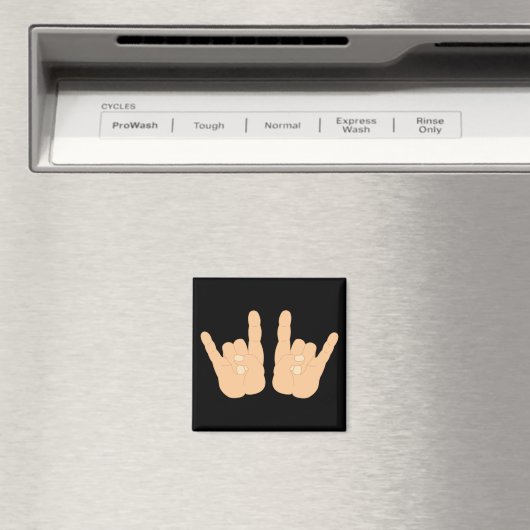 Handzeichen Magnet (In Situ (Geschirrspüler))